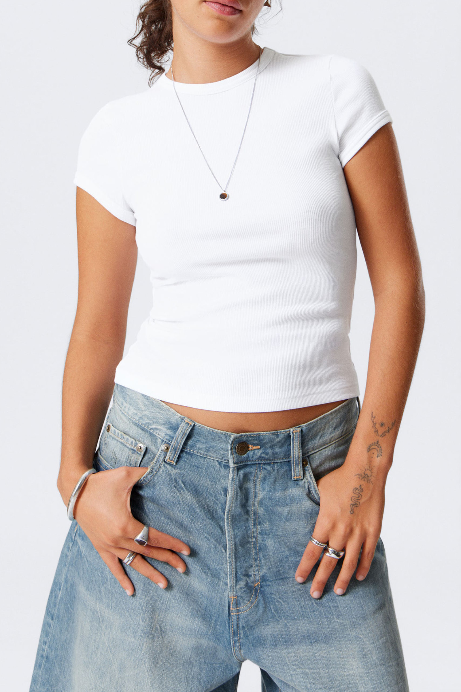 Crew Neck Short Sleeve T-Shirt