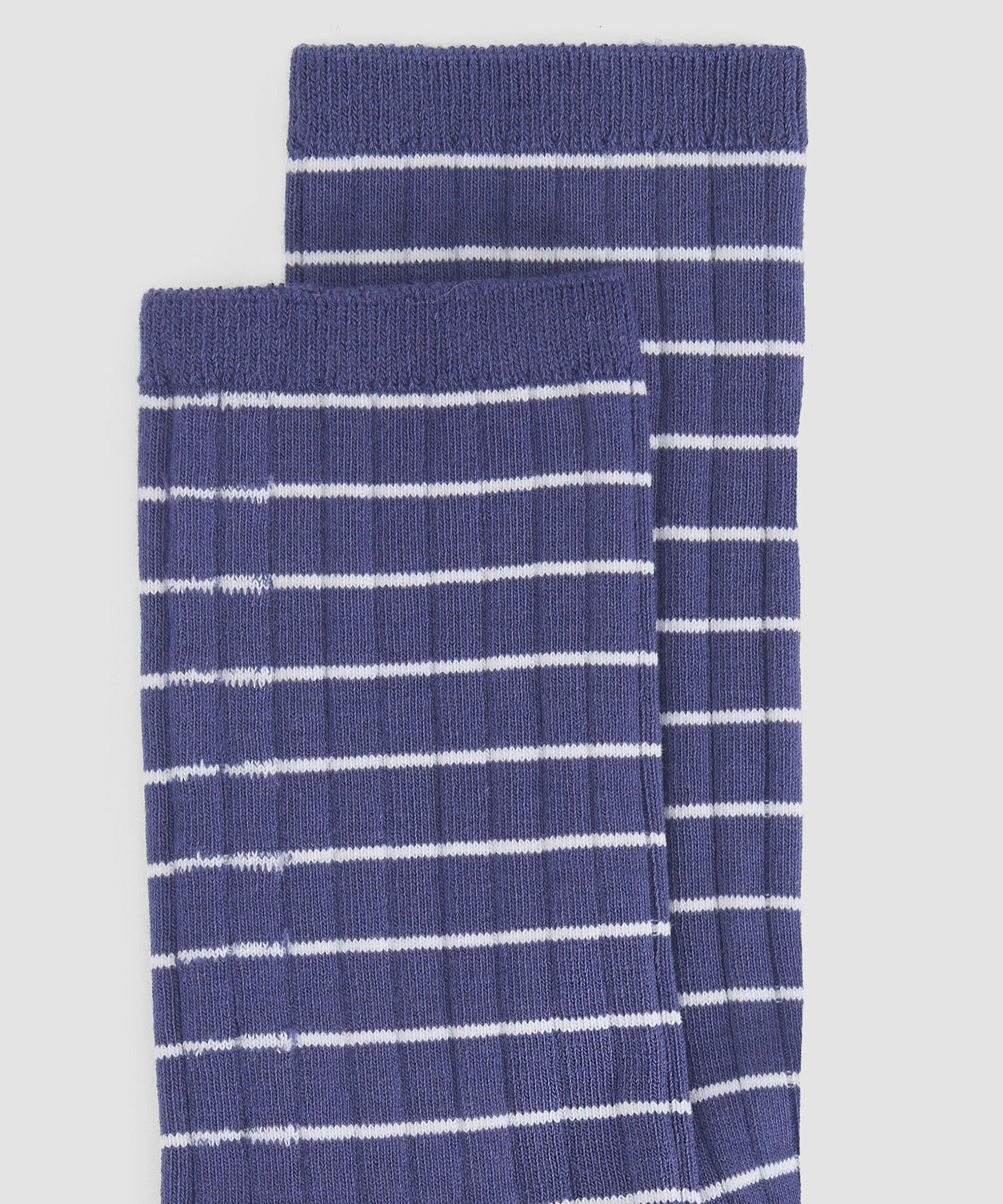Casual Style Striped Trouser Sock