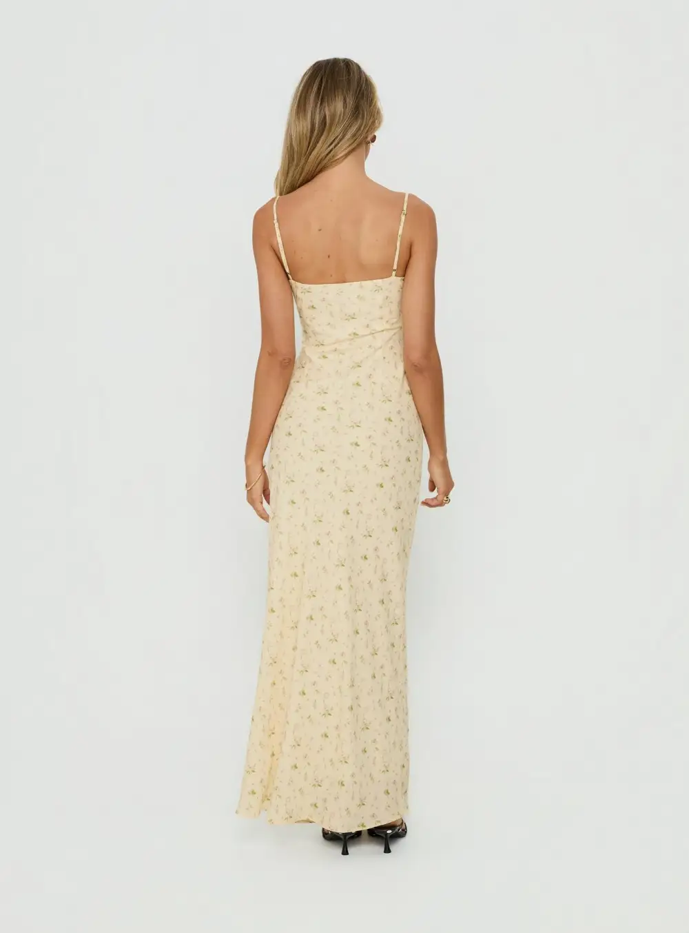 Dressy Layered Ruched Maxi Dress