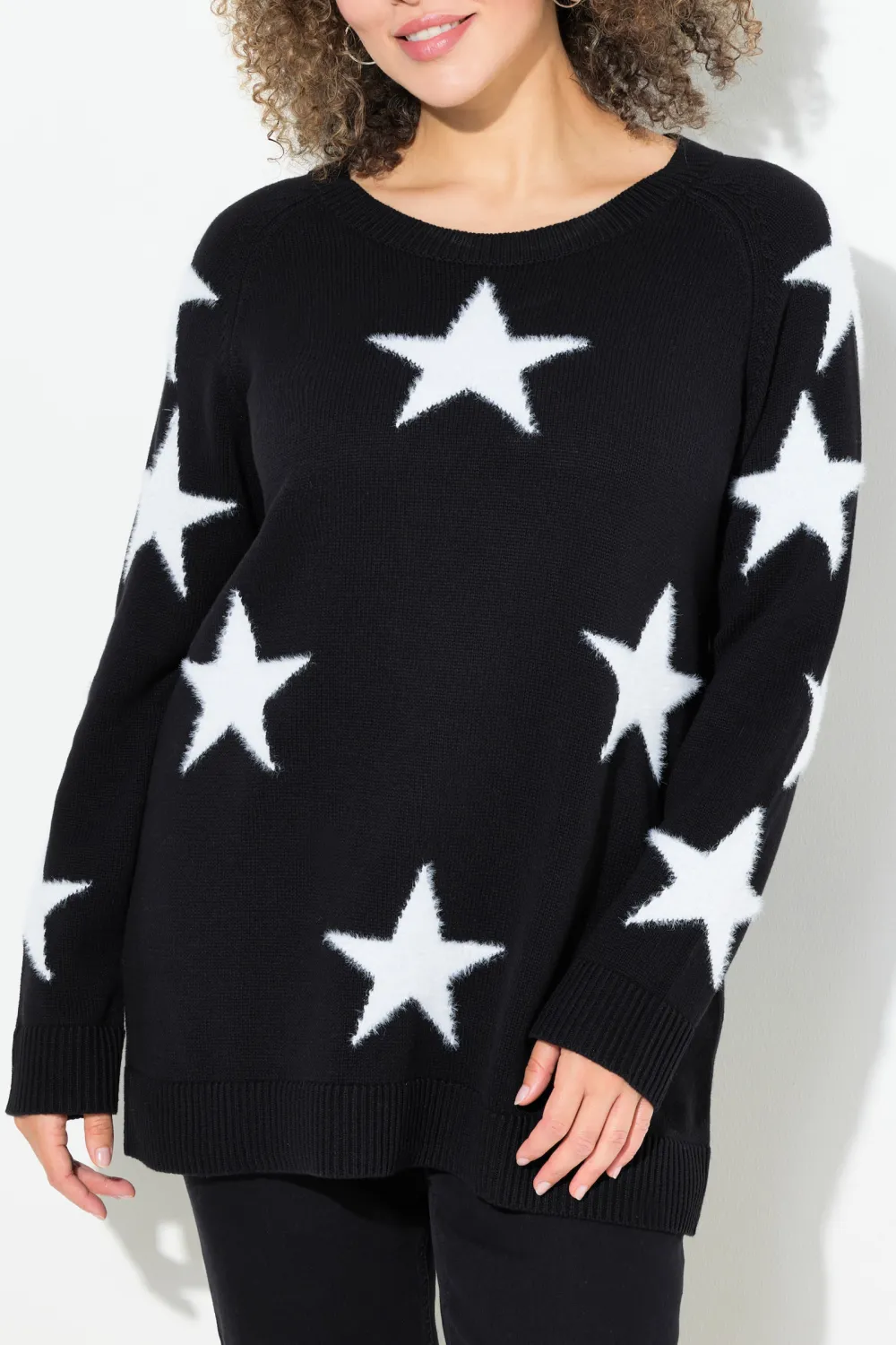 Pentagram Contrasting Sweater