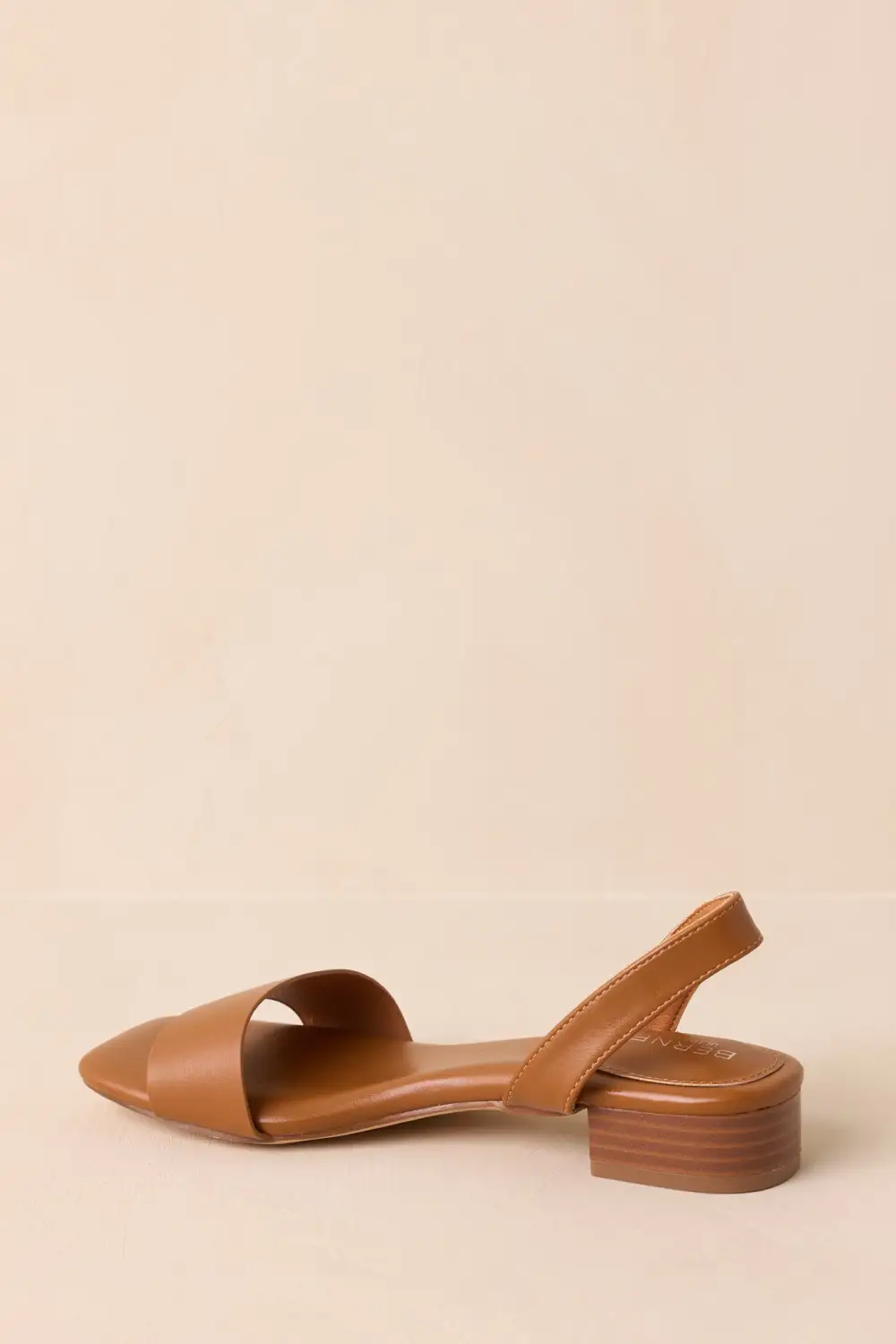 Calm Faux Leather Leather Sandals