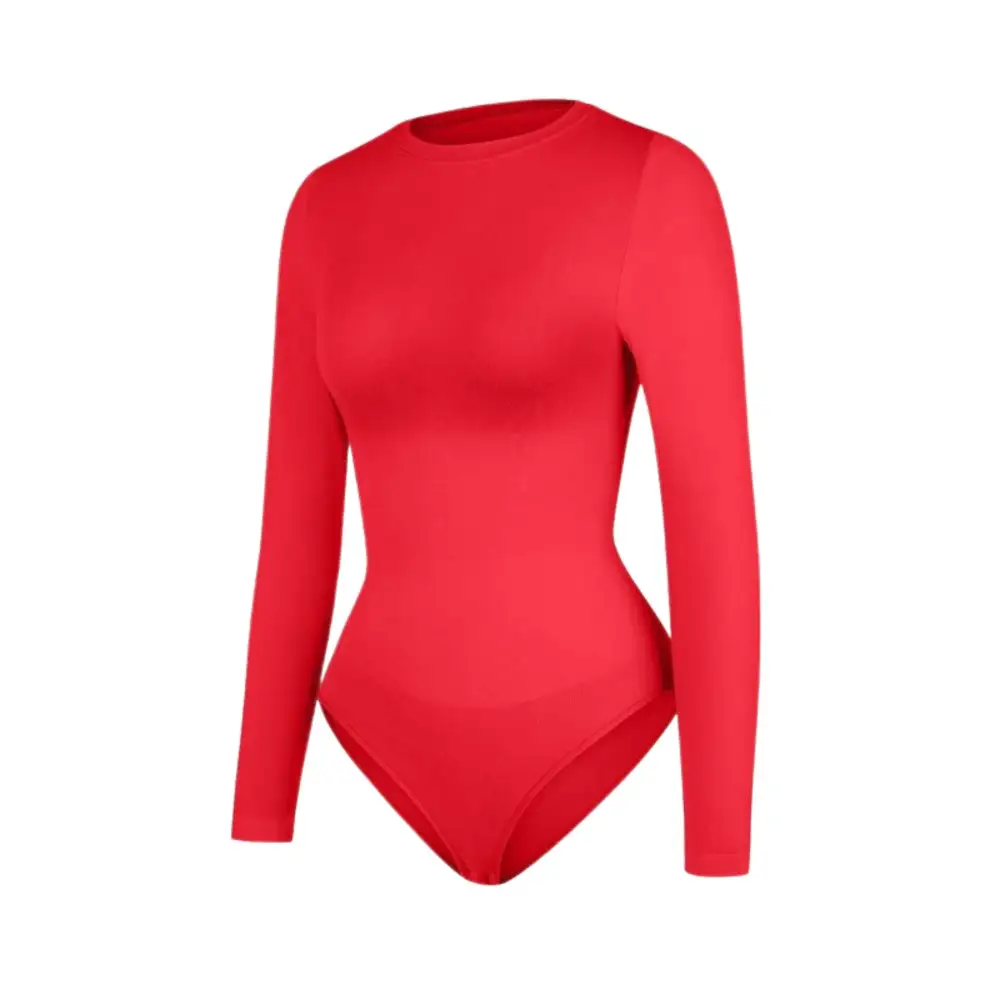 Contour Fit Long Sleeve Shaping Bodysuit