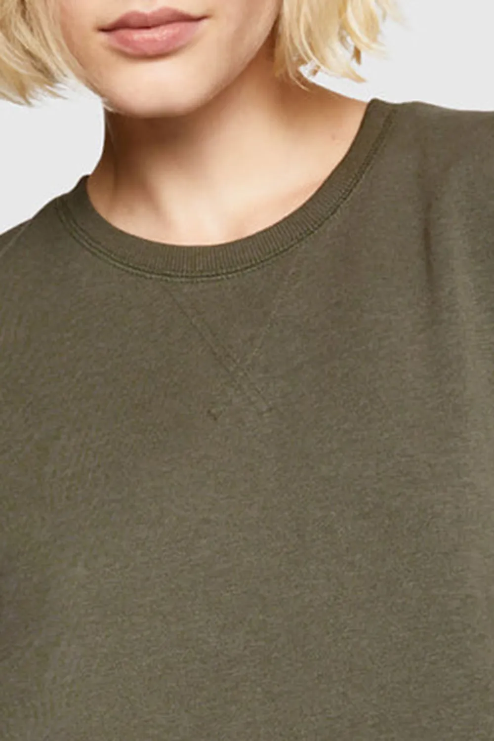 Casual Olive Green Hoodie
