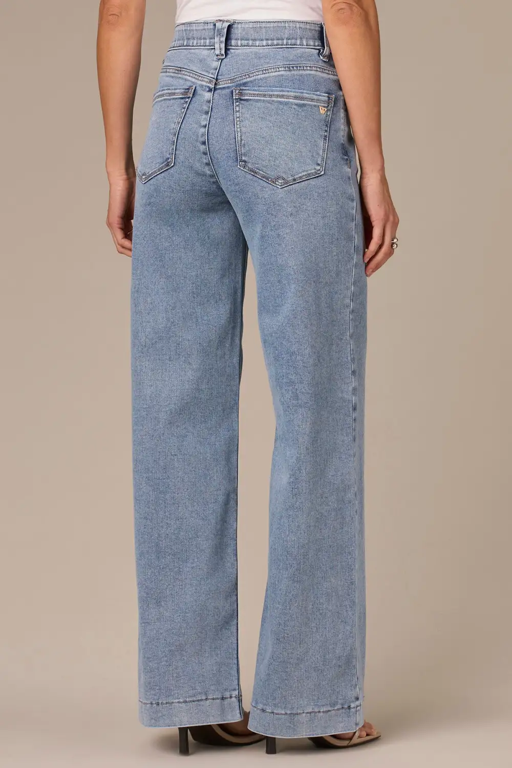 Everyday Petite High Rise Wide Leg Jeans