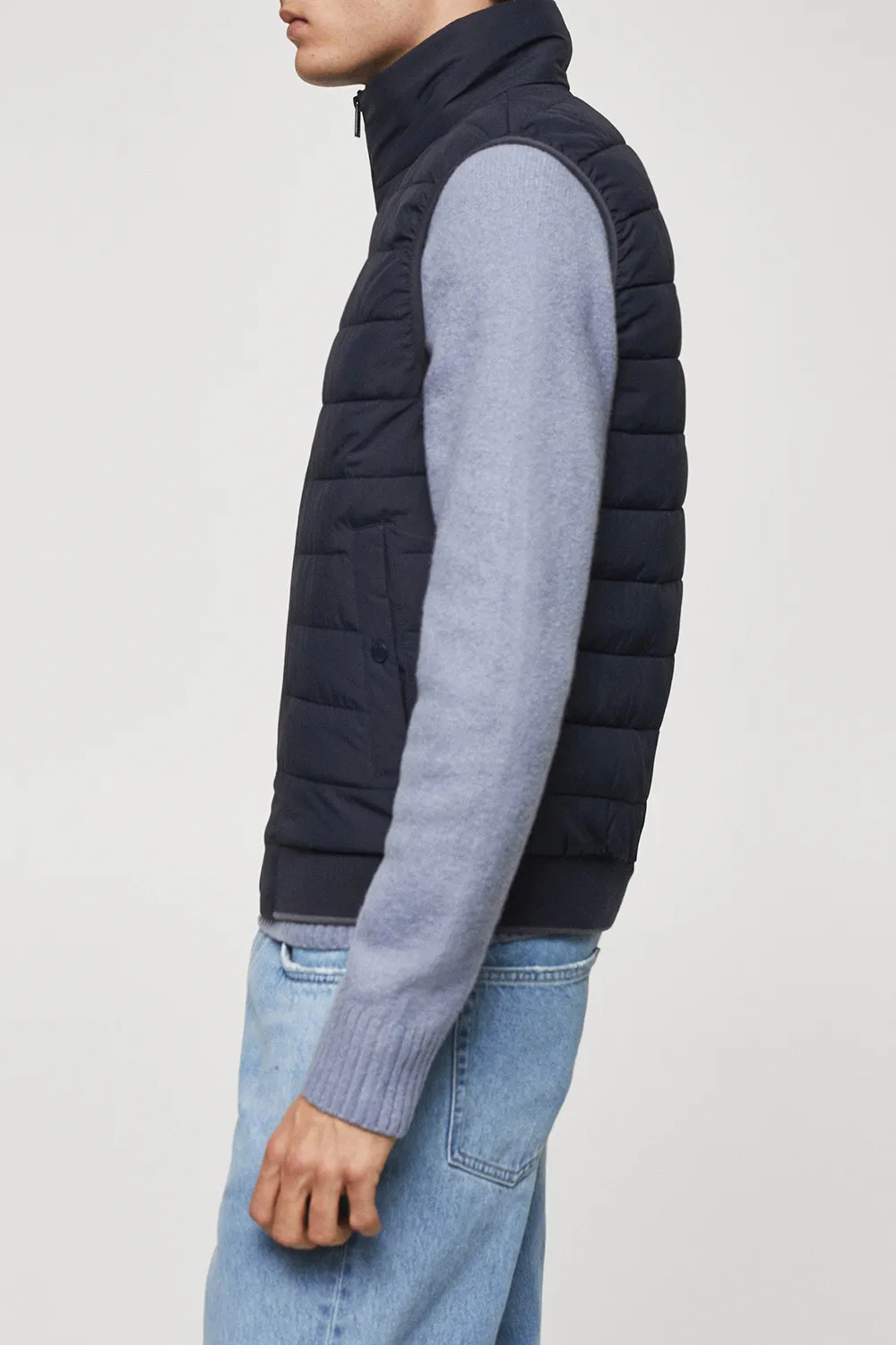 Ultralight Water-Repellent Quilted Vest