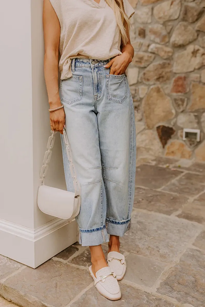 Lazy Loose Jeans For Women