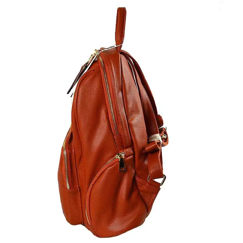 Shoulder Vegan Leather Backpack