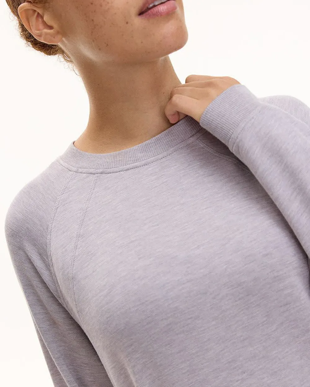 Long-Sleeve French Terry Sweatshirt