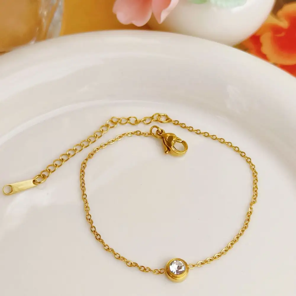 Stainless Steel Delicate Fashion Anklet