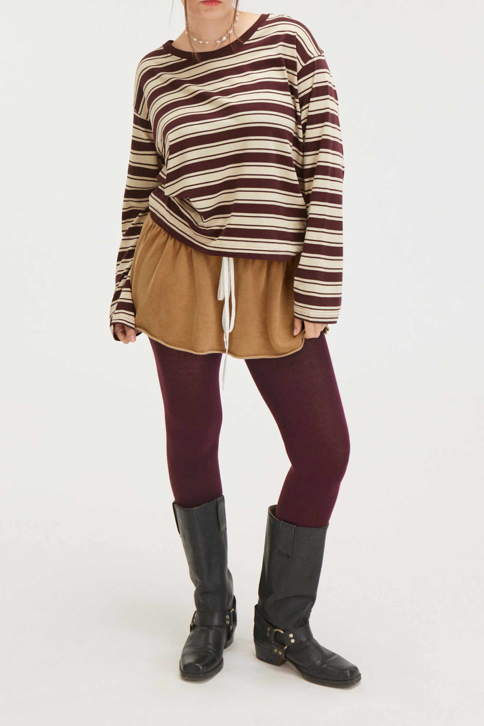 Striped Long Sleeve T-Shirt
