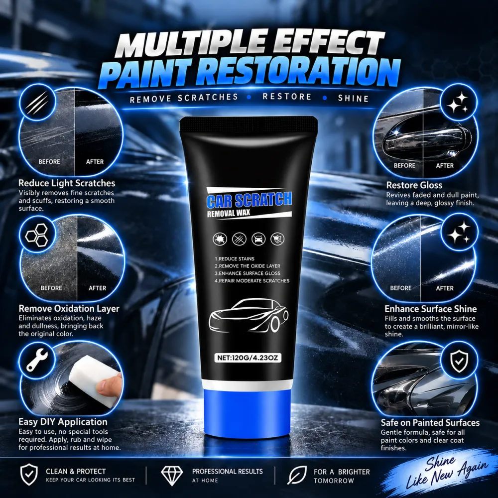 Car Paint Scratch Repair Wax