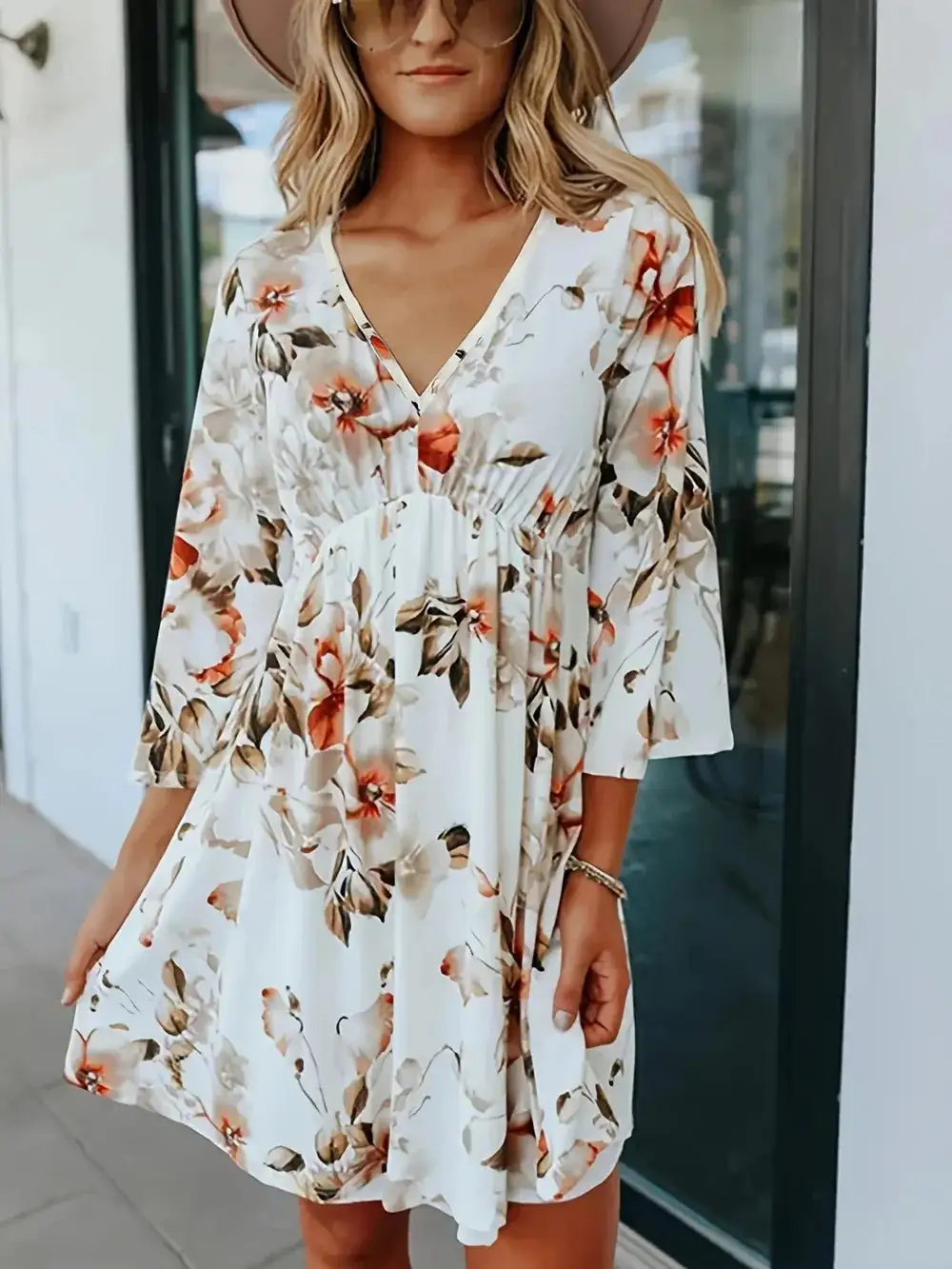Everyday Mini Quarter Zip Dress