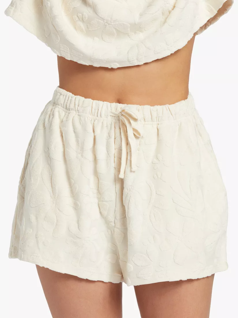 Towelling Jacquard Shorts