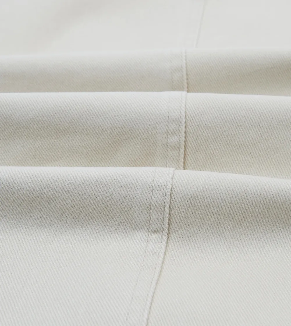 Ecru Heavy Cotton Twill Games Trousers Daily