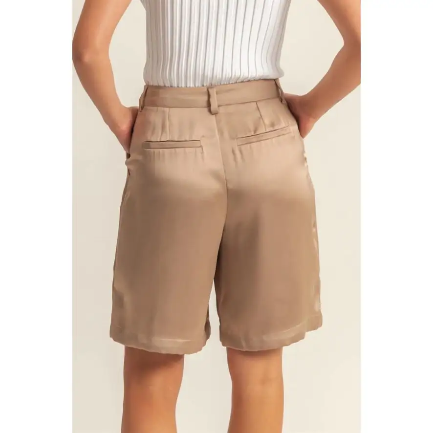 Roomy Flowy High Waist Casual Shorts