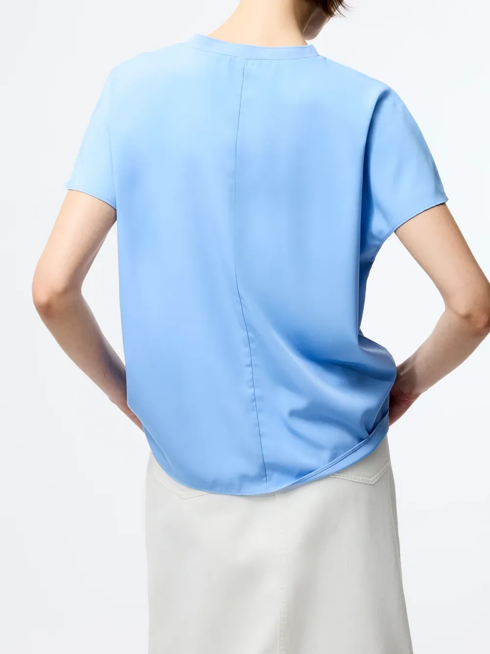 Basic Casual Versatile Short Sleeves