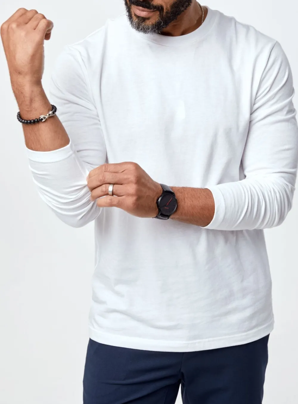 Long Sleeve Crew 5-Pack