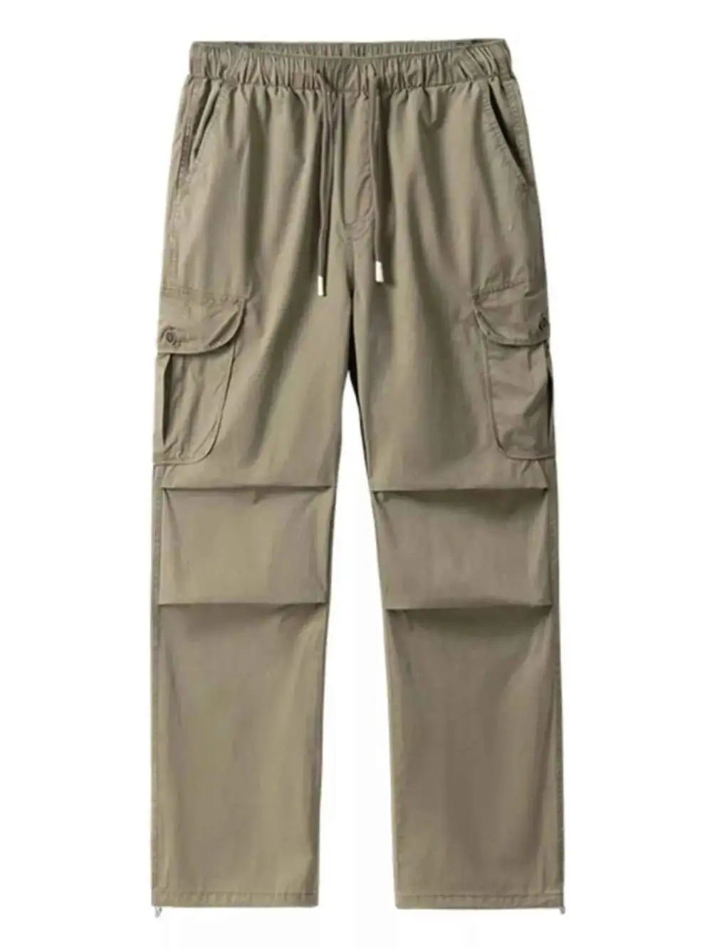 Everyday Drawstring Wide Leg Cargo Pants