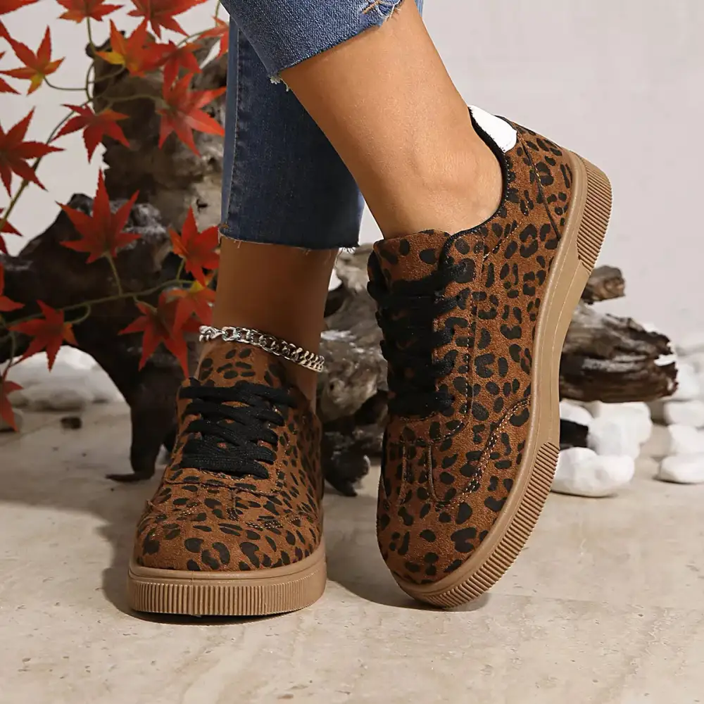 Refined Lace-Up Sneakers