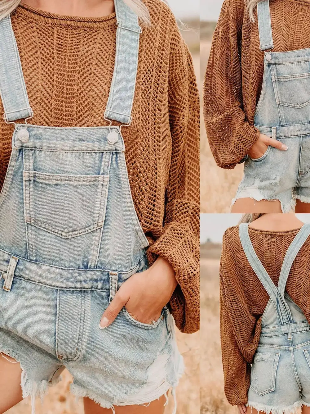 Everyday Denim Jumpsuit Overalls