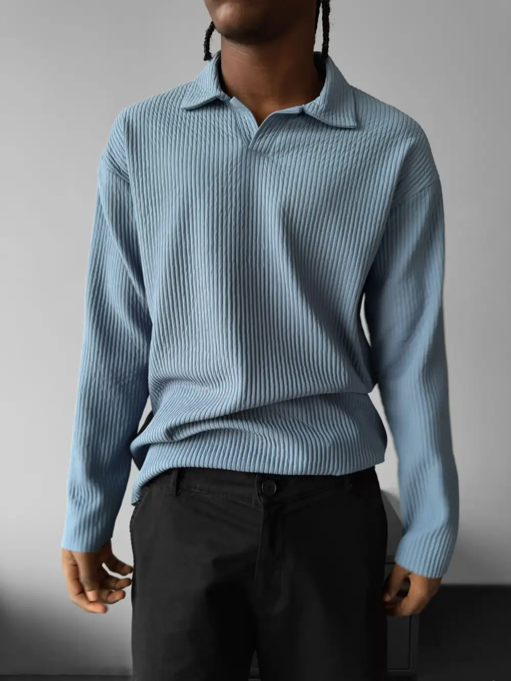 Laidback Relaxed Ribbed Sweater