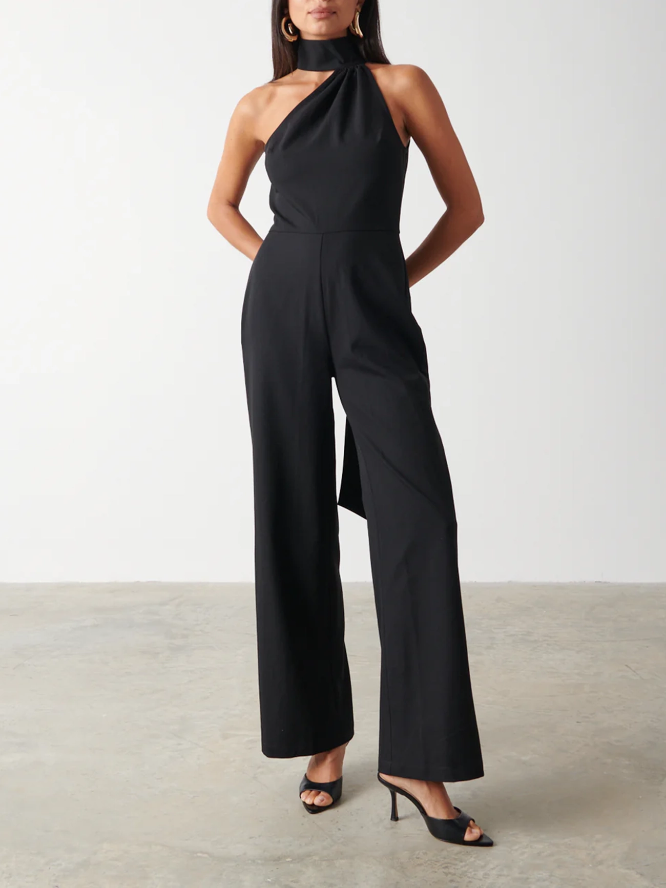 Scarf Jumpsuit