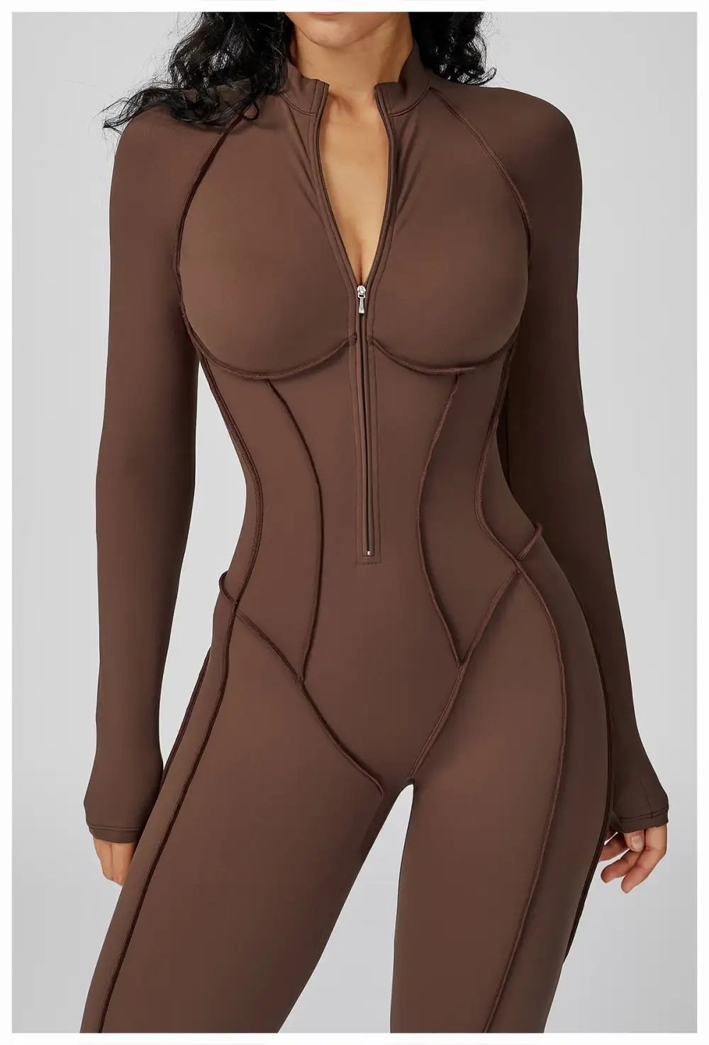 Half Zip Training Onesie