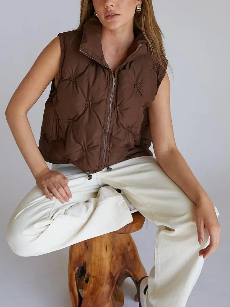 Quilted Puffer Vest