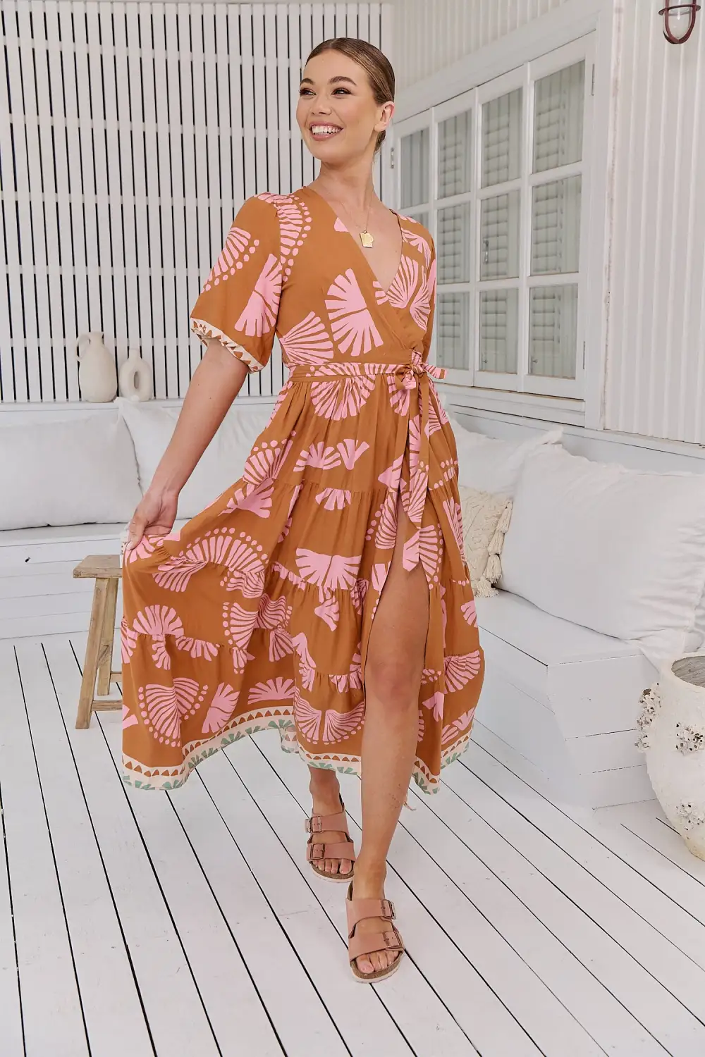 Maddi Wrap Dress - Suga