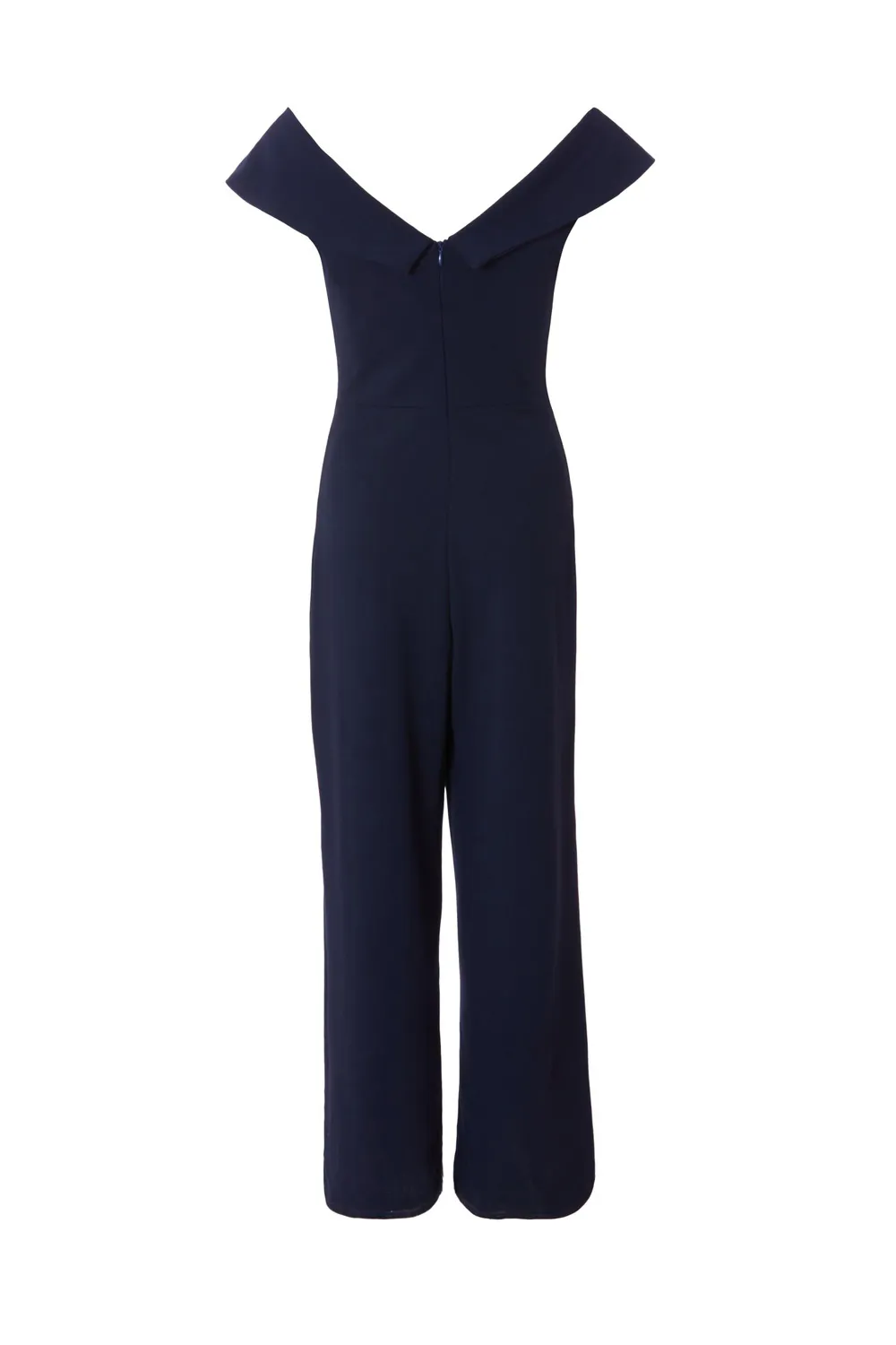 Navy Wide Leg Jumpsuit