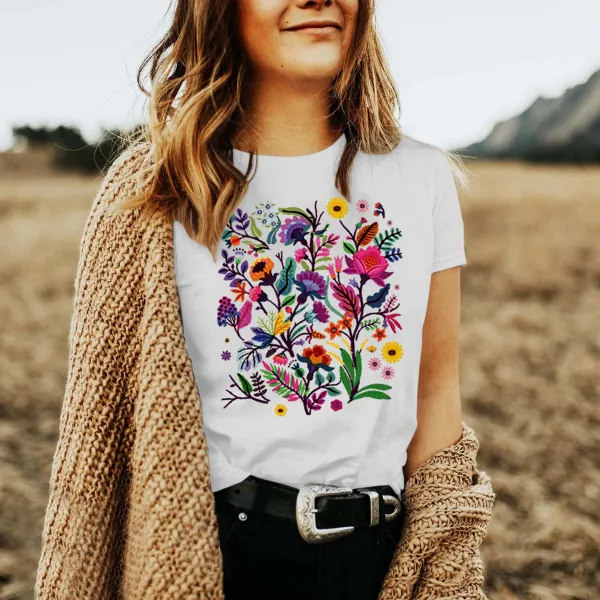 Wildflower Nature Lover T-shirt