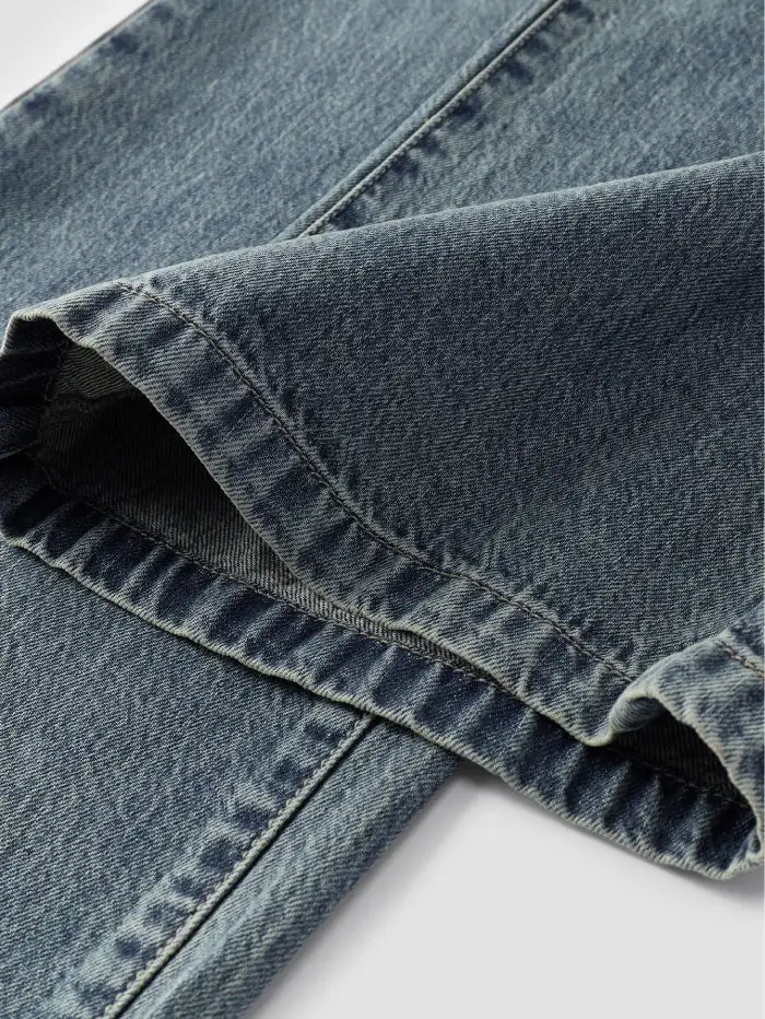 Men's Denim Straight Denim Pants