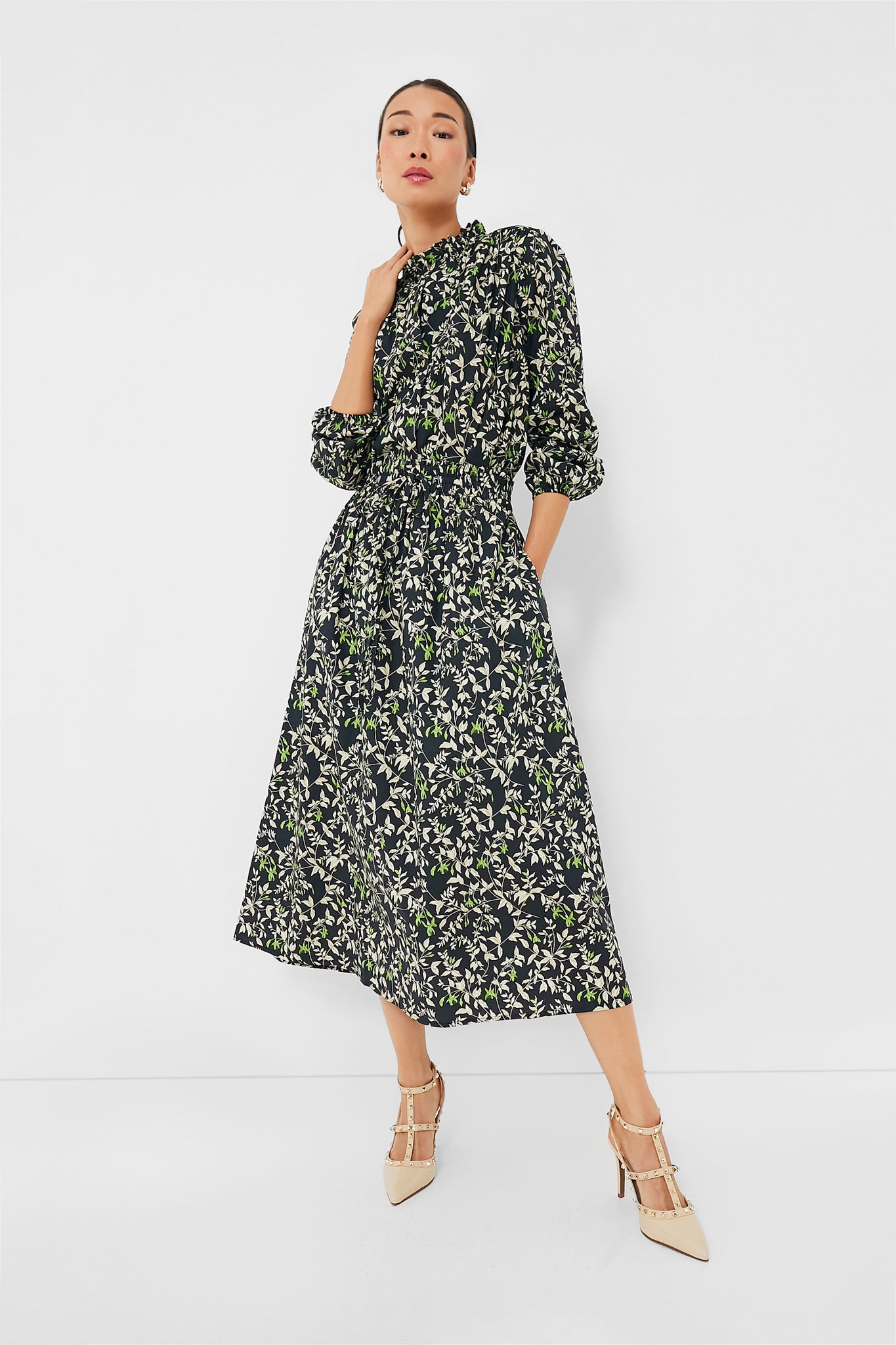 Verdant Iris Cece Skirt