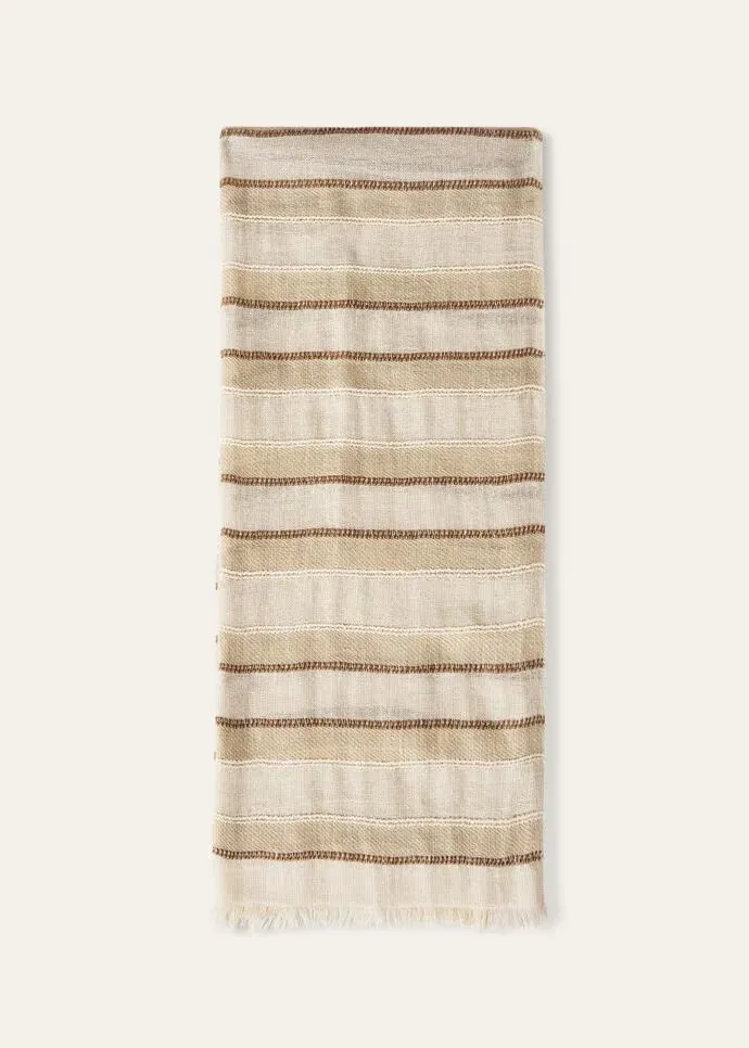 Daily Striped Scarf