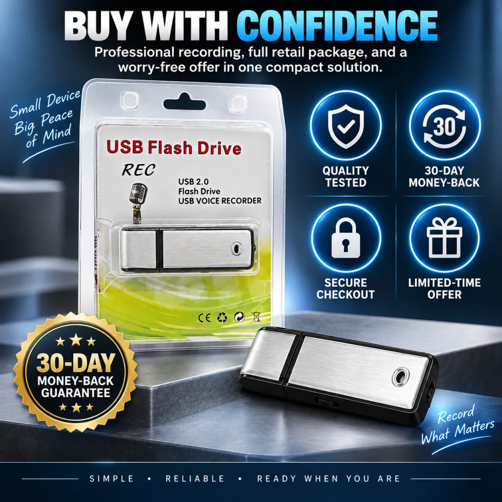 HD Voice Recorder USB Drive