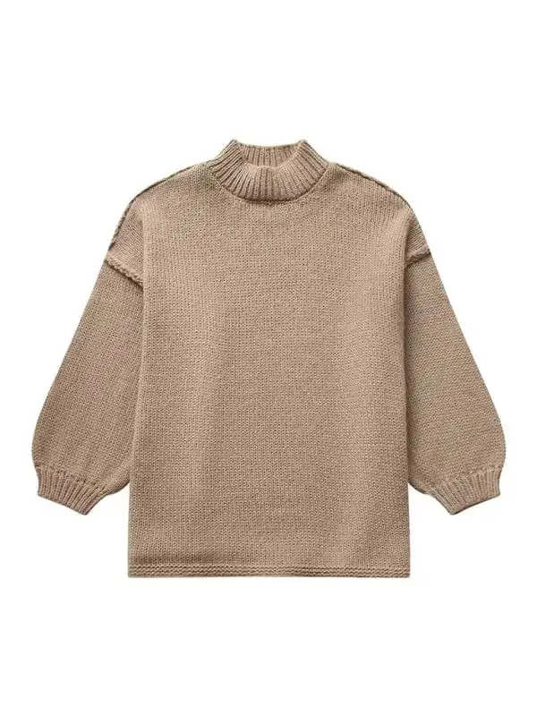 GYPSY GIRL-Loose Casual Knitted  Sweater