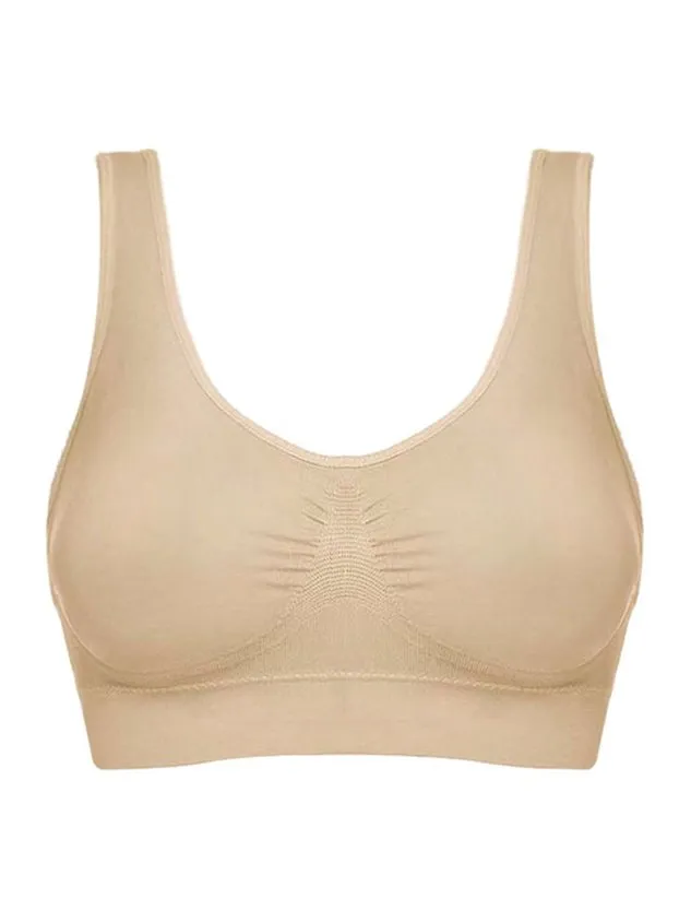 Plain Casual Sports Bra