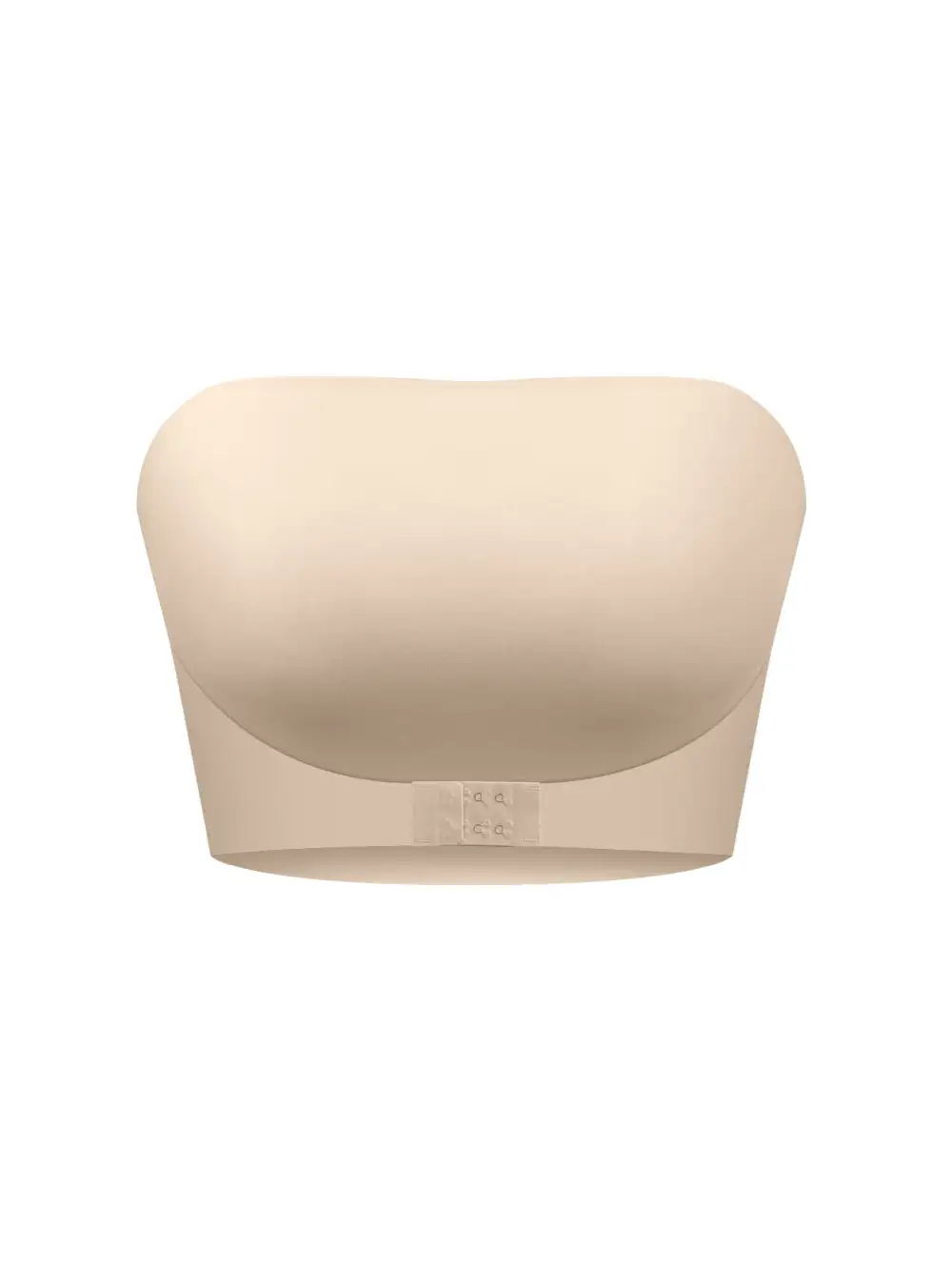 Seamless Front Closure Bandeau Bra