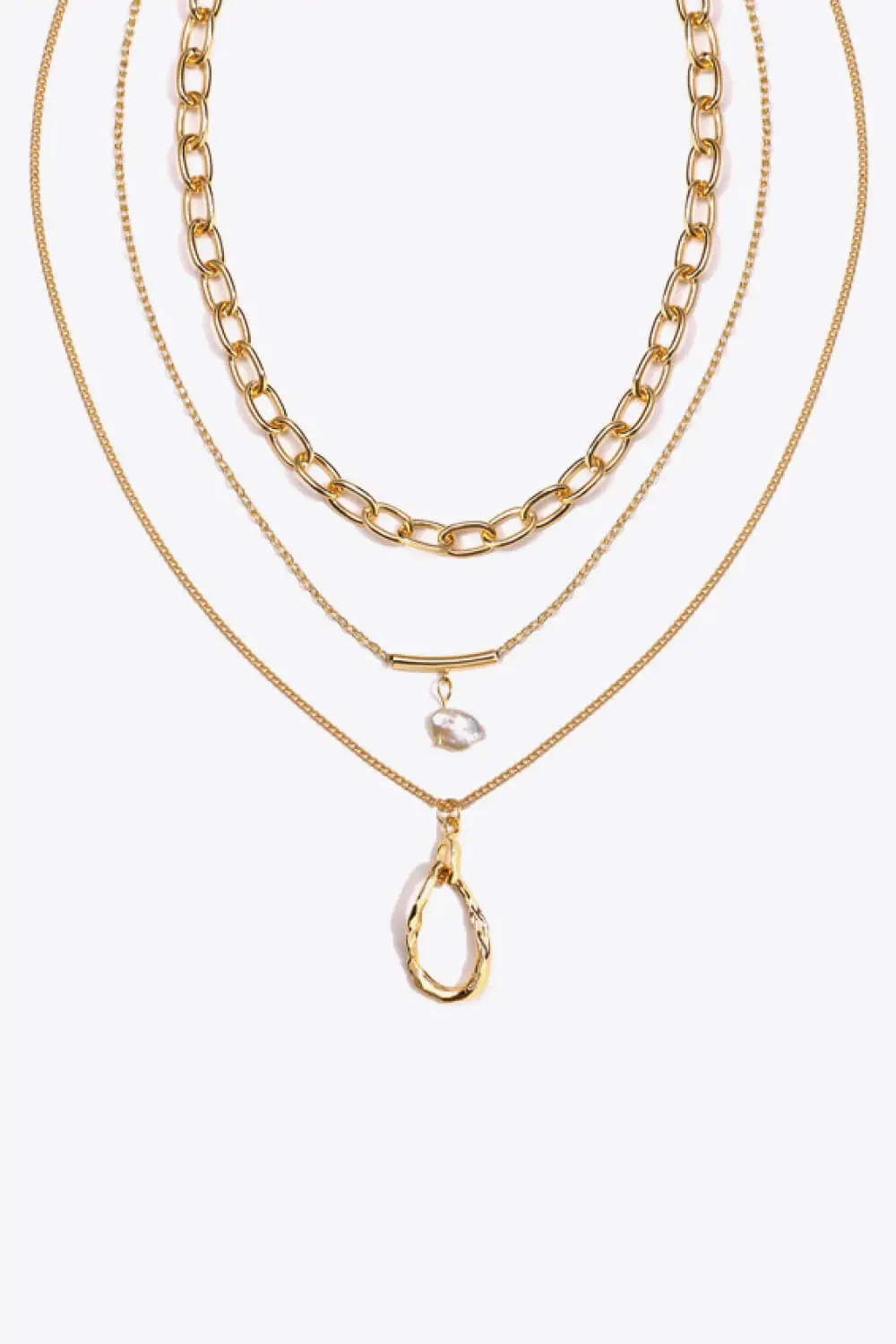 Want To Know You Better Triple Layered Necklace