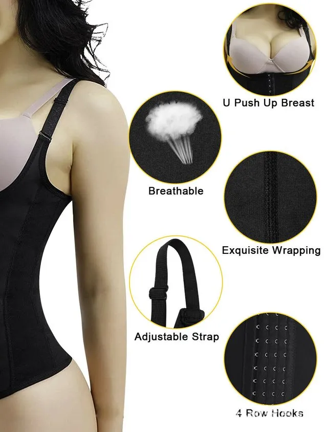 Plain Casual Women Shapewear