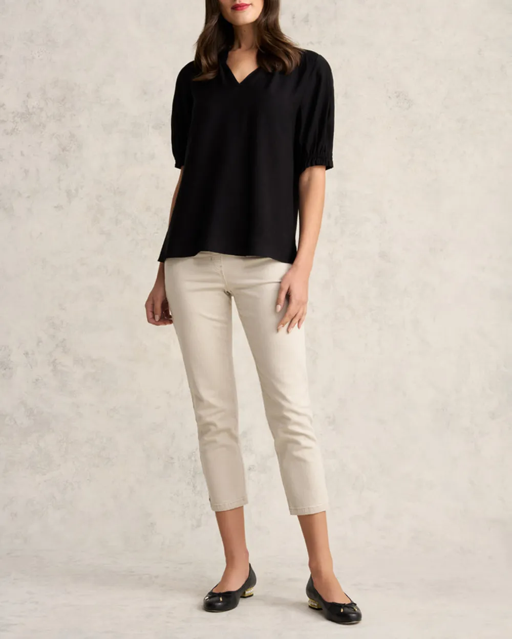 Frill Neck Blouse