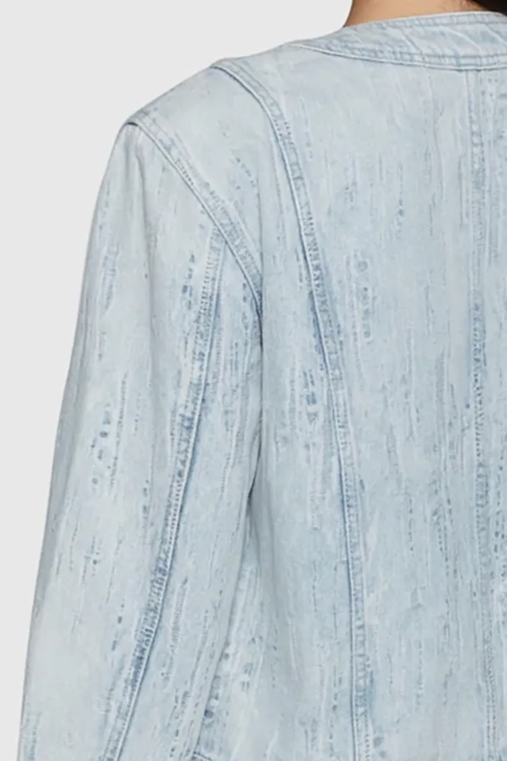 Stylish Pocket Denim Jacket