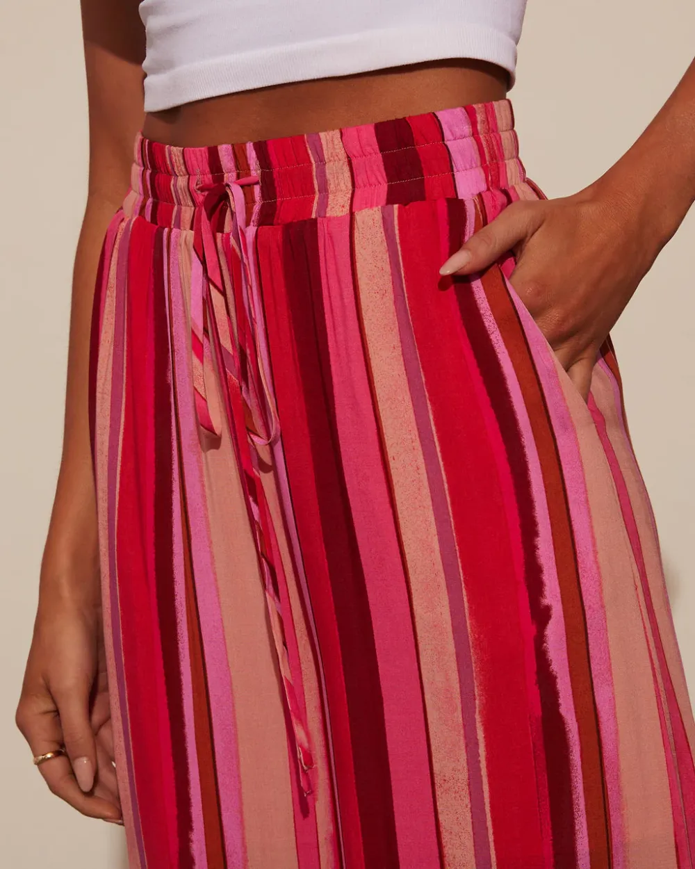 Sunsets High Rise Wide Leg Pant