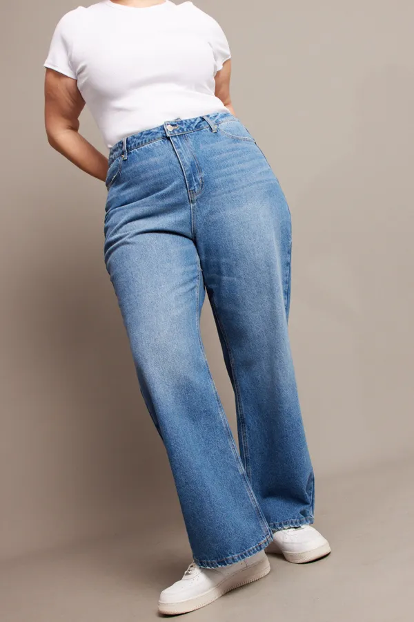 Basic All-Match Slightly Stretch Jeans