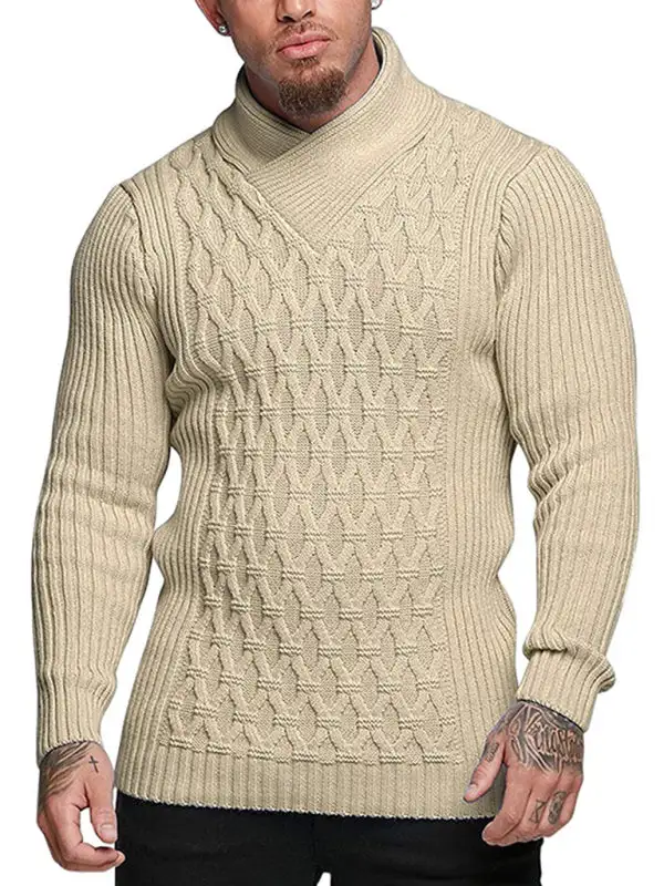 Knit Collared Sweater