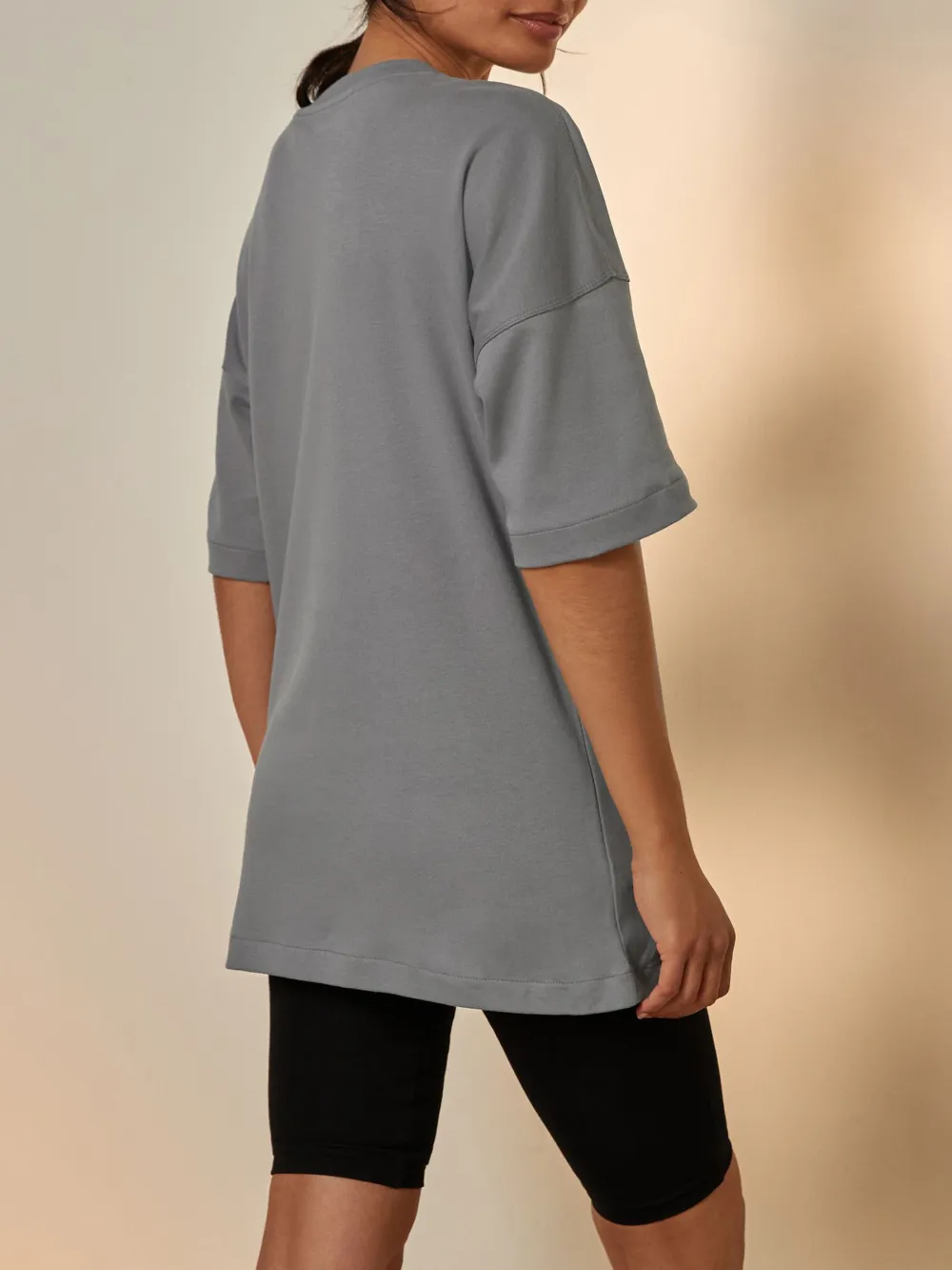 3-Piece Set Of Oversized Pure Cotton T-Shirts