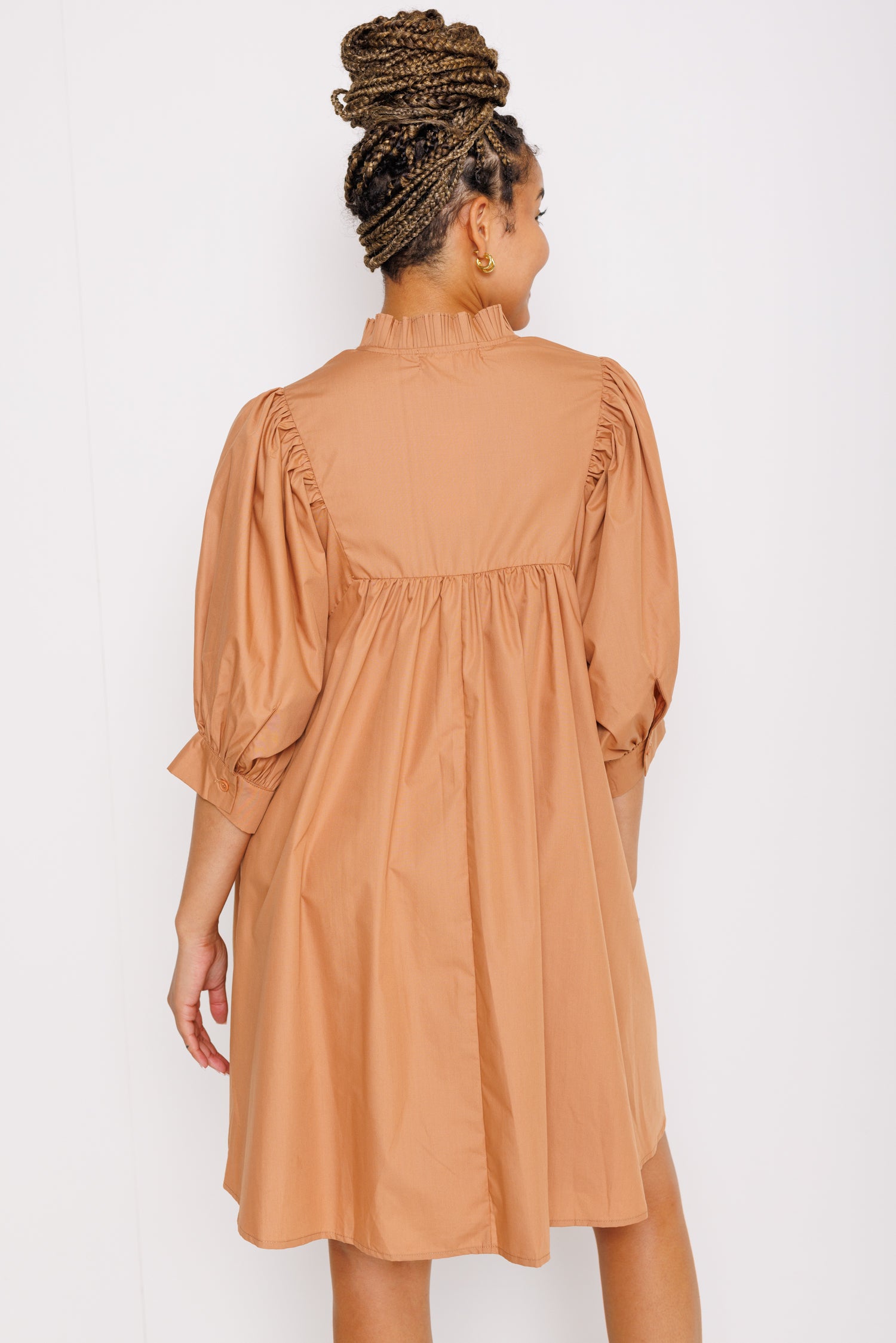 Colleen Mini Dress, CAMEL