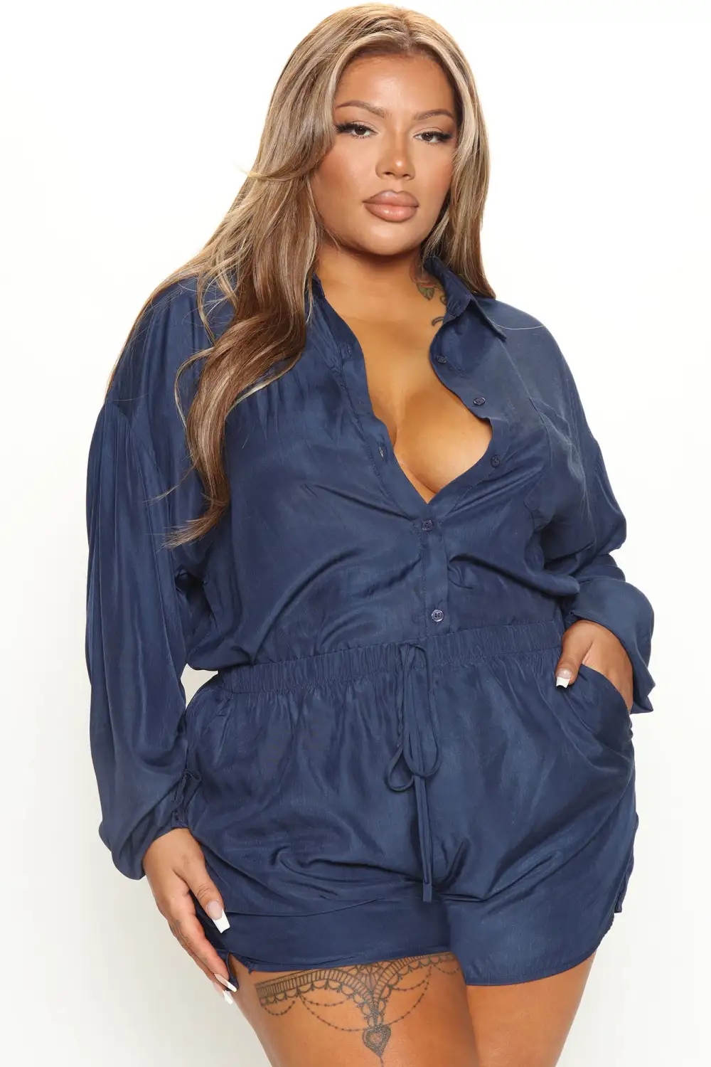 Anita Short Set - Navy