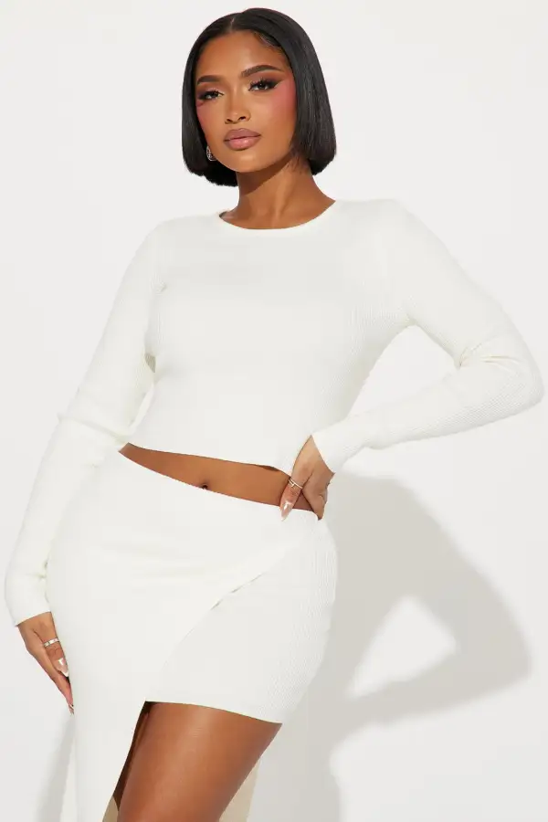 Mikayla Skirt Set - Ivory