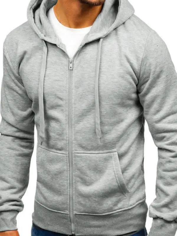 Zip Front Hoodie